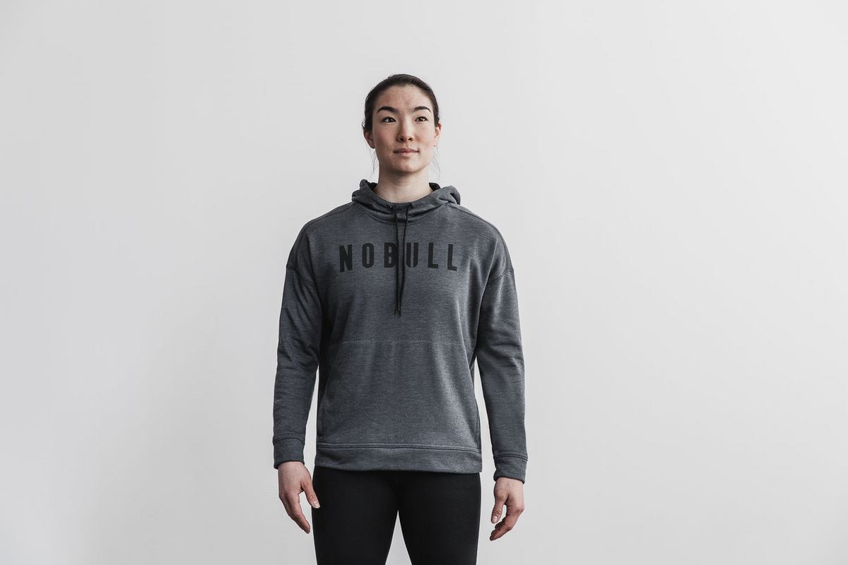 Nobull Women's Hoodie Deep Grey | Australia (MT5217)